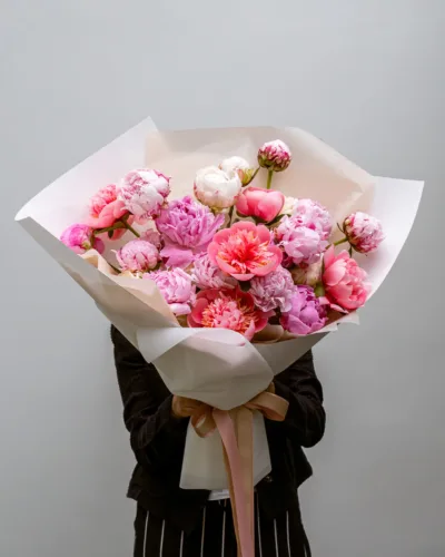 Blush Rhythm - Seasonal Peony Bouquet