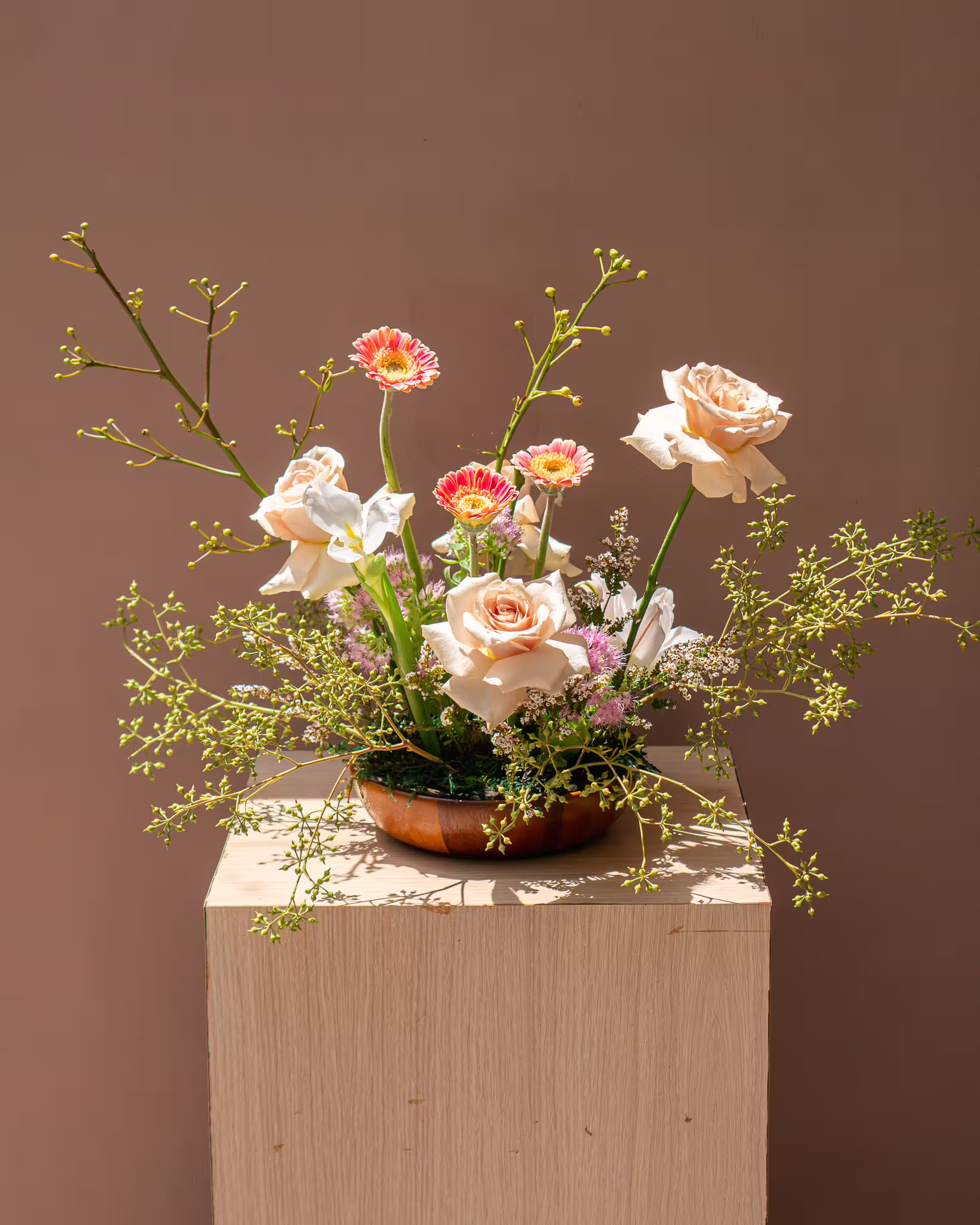 Wild Youth - A Free-Spirited Floral Tray