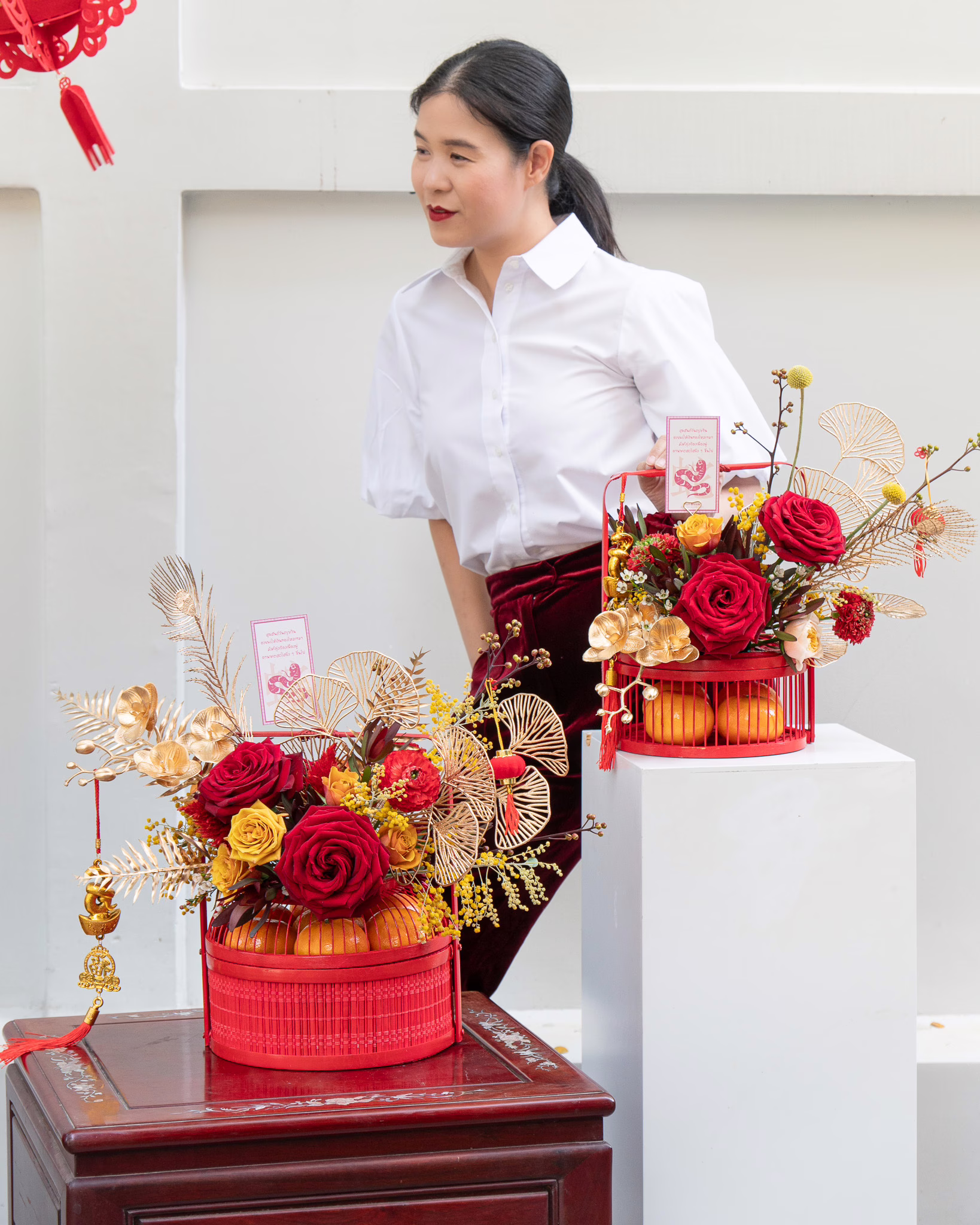 AUROUS BLOOMS - ตะกร้าส้มตรุษจีน 4 ผล
- Image 3