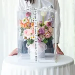 Sparkle & Shine - Flower Arrangement in Clear Box