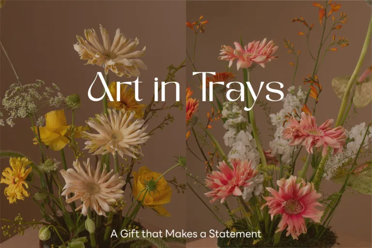 ยกระดับการให้ของขวัญด้วย Modern Tray Arrangements