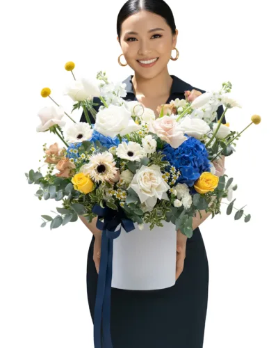 The Santorini - A Breezy Flower Box