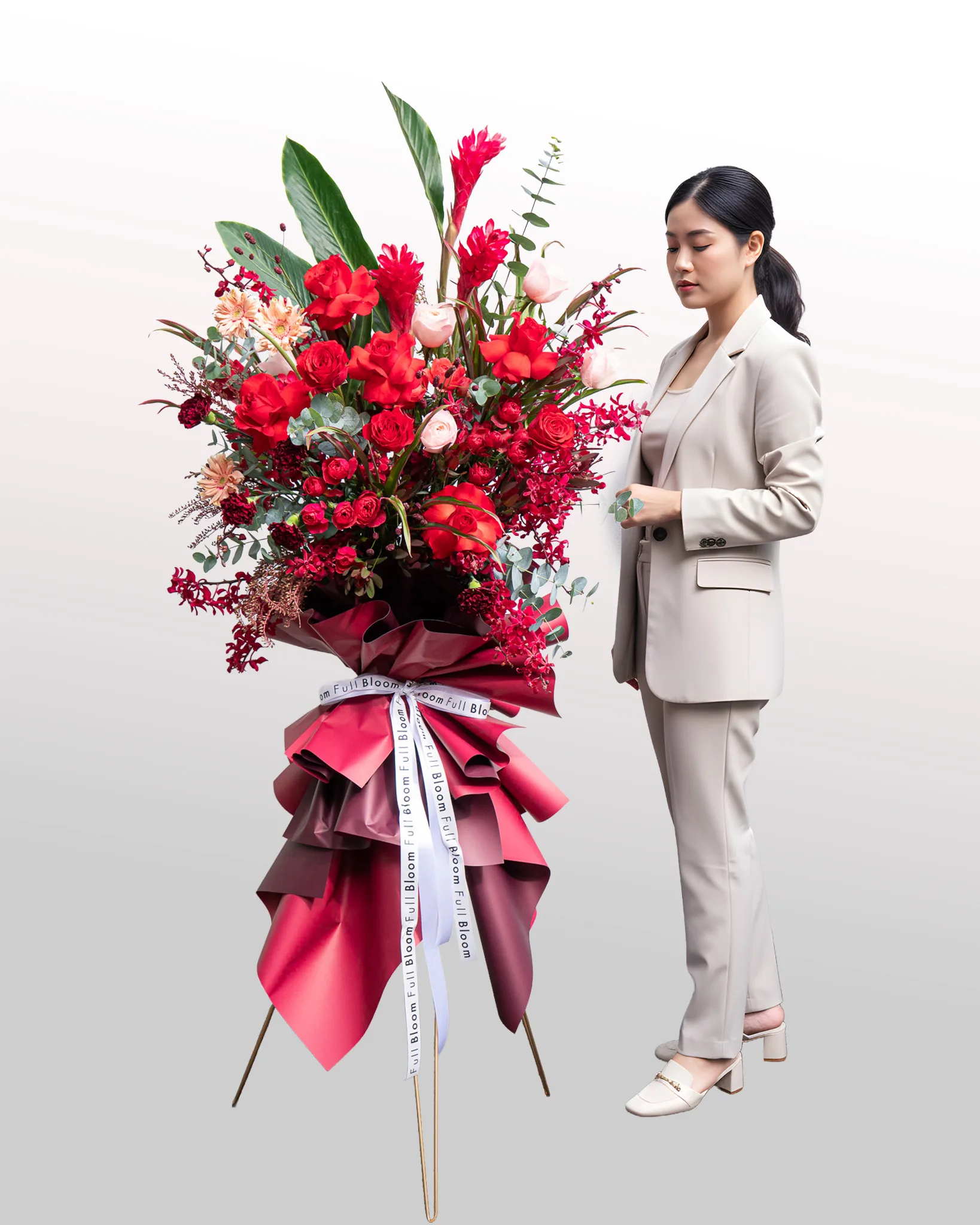 Red Prestige - Premium Red Flower Stand - Image 4