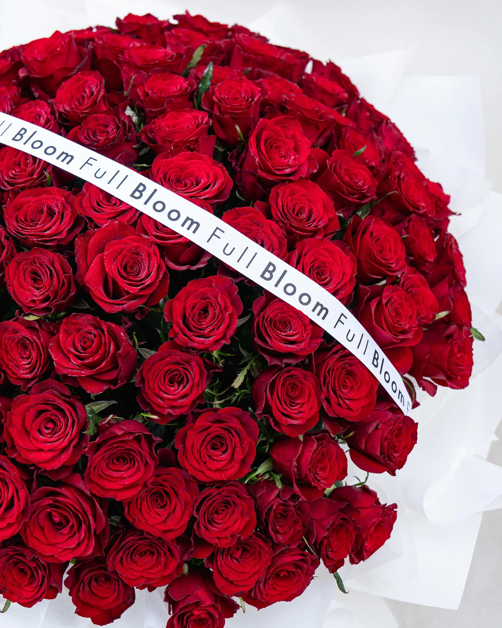 Obsessed With You - Bold Red Roses Bouquet - Image 2