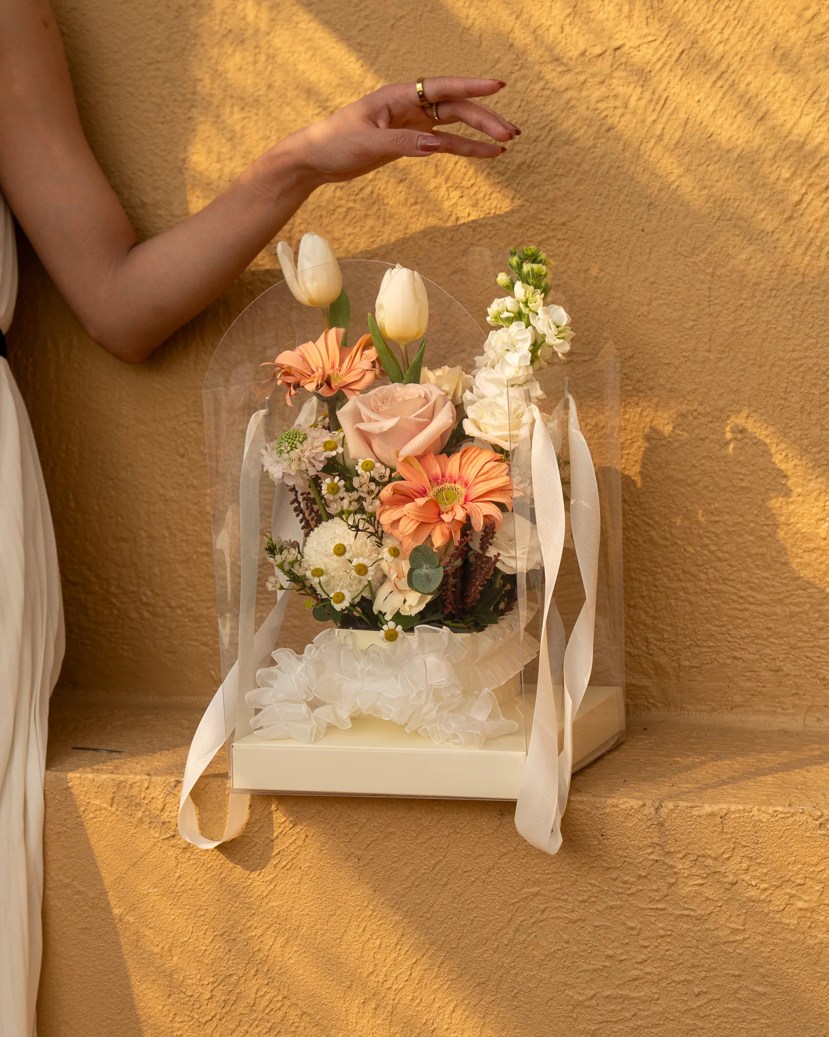 Pure Note - Soft & Sweet Flowers in Clear Box - Image 2